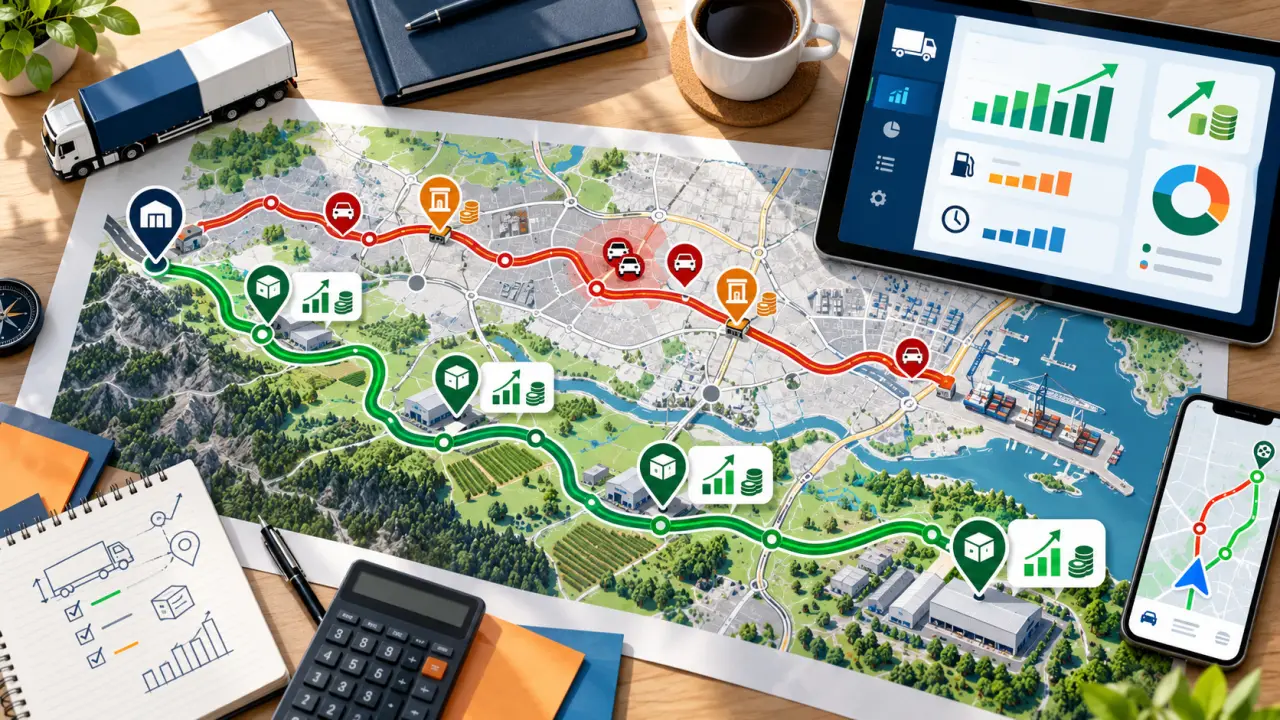 Planificateur de tournées : le trajet le plus court n’est pas toujours le plus rentable